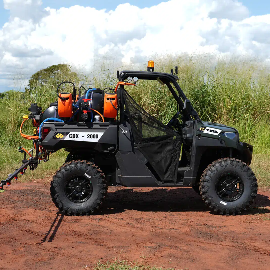 Pulverizador Agrícola CDX, o UTV agrícola com aplicador de defensivos agrícolas